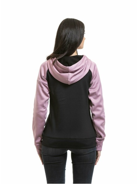Meatfly Meatfly дамски технически суитшърт Alisha Purple/Black