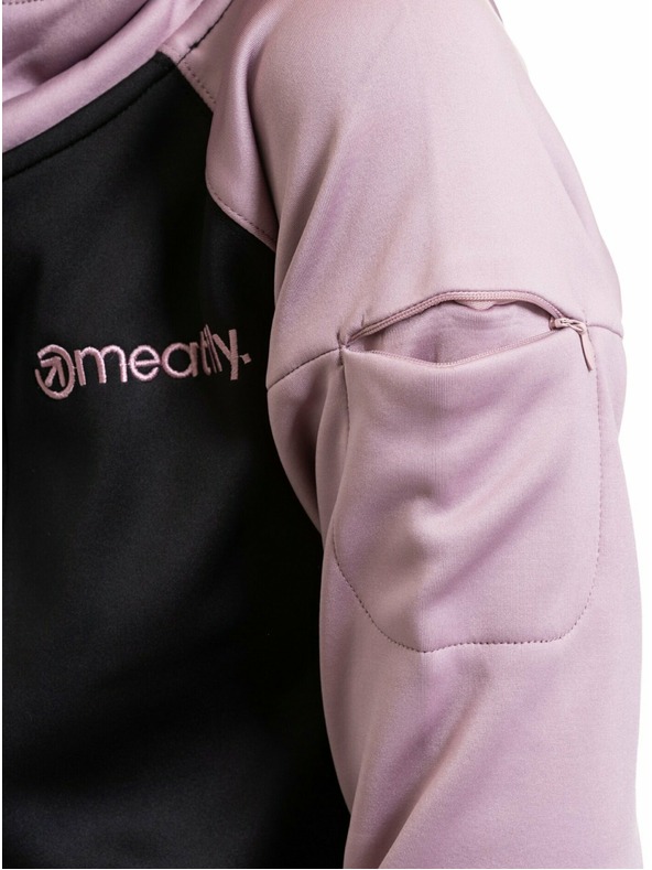 Meatfly Meatfly дамски технически суитшърт Alisha Purple/Black