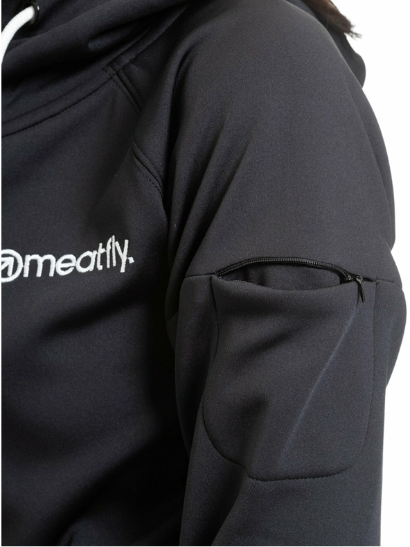 Meatfly Meatfly дамски технически суитшърт Alisha Black