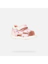 Geox Розови детски сандали за първи крачки Geox Sandal Zapito