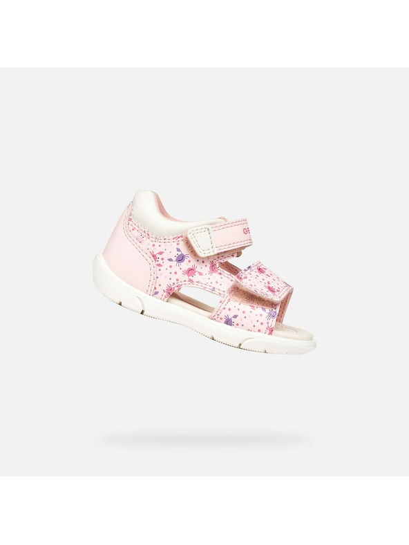 Geox Розови детски сандали за първи крачки Geox Sandal Zapito