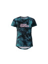 Horsefeathers Дамска колоездачна тениска Deco - petrol camo