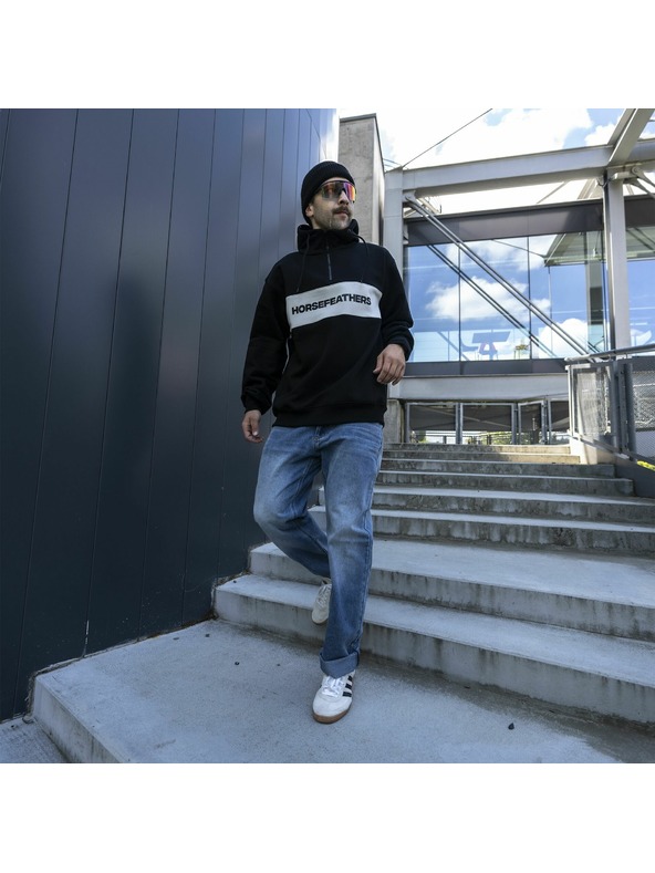 Horsefeathers Суитшърт Fulton - black