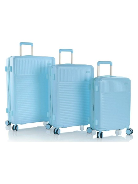 Heys Комплект от три пътнически куфара в светлосиньо Heys Pastel ( S+M+L )