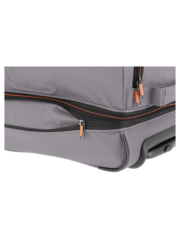 Travelite Чанта на колела Travelite Basics S - сиво-зелена