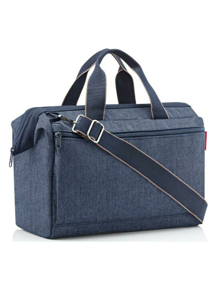 Reisenthel Reisenthel Allrounder S Pocket Herringbone Тъмно синя пътна чанта