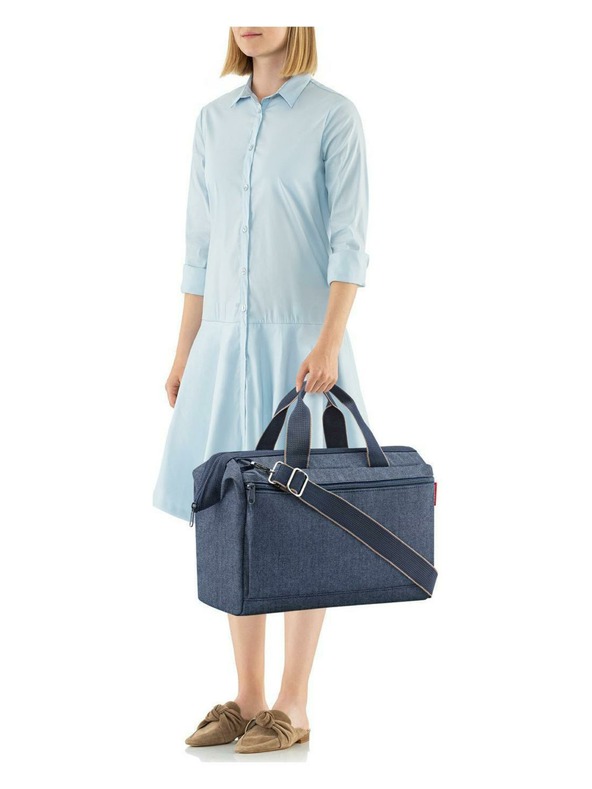 Reisenthel Reisenthel Allrounder S Pocket Herringbone Тъмно синя пътна чанта
