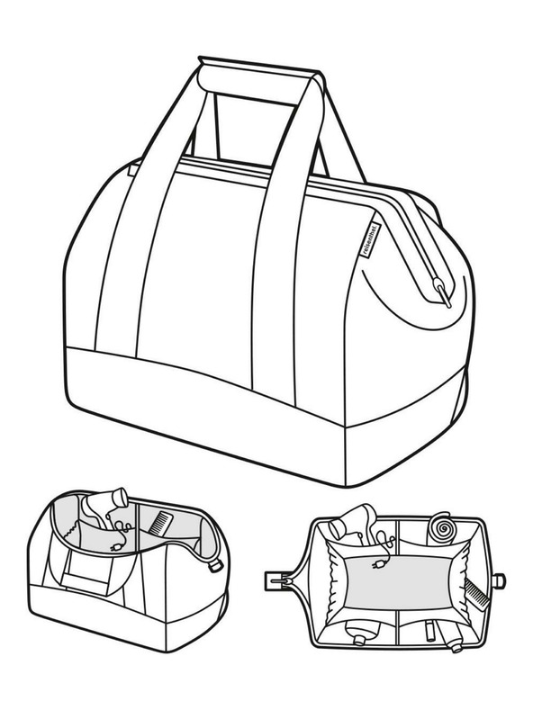 Reisenthel Allrounder M Twist Sky Rose Чанта