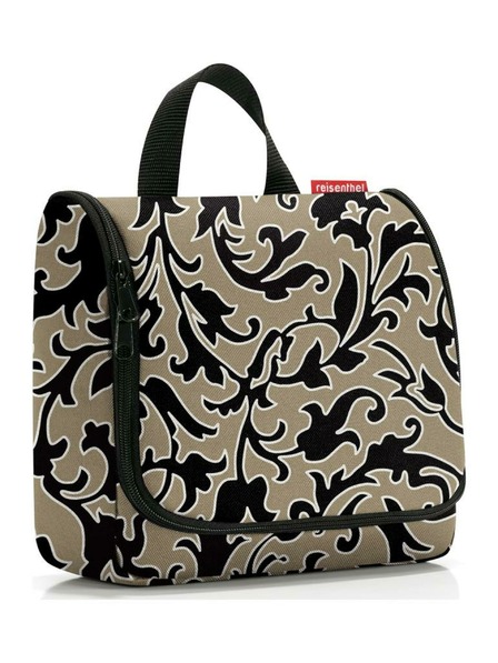 Reisenthel Каки дамска щампована козметична чанта Reisenthel Toiletbag Baroque Marble