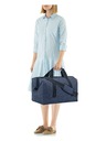 Reisenthel Тъмносиня пътна чанта Reisenthel Allrounder L Herringbone Dark Blue