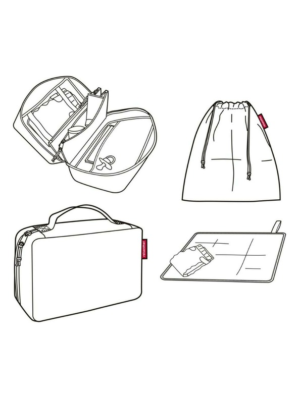 Reisenthel Сива чанта за повиване Reisenthel Babycase