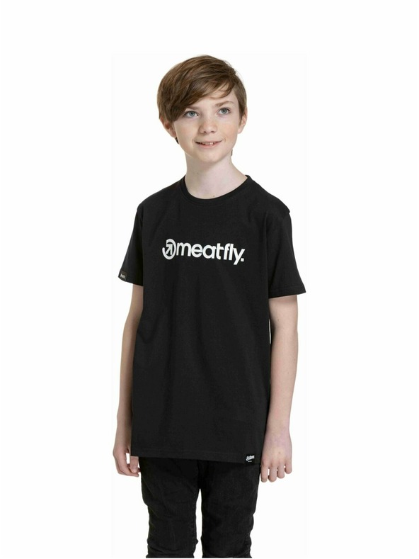 Meatfly Meatfly детска тениска Bart Черна | Черна | Размер 146 | 100% памук