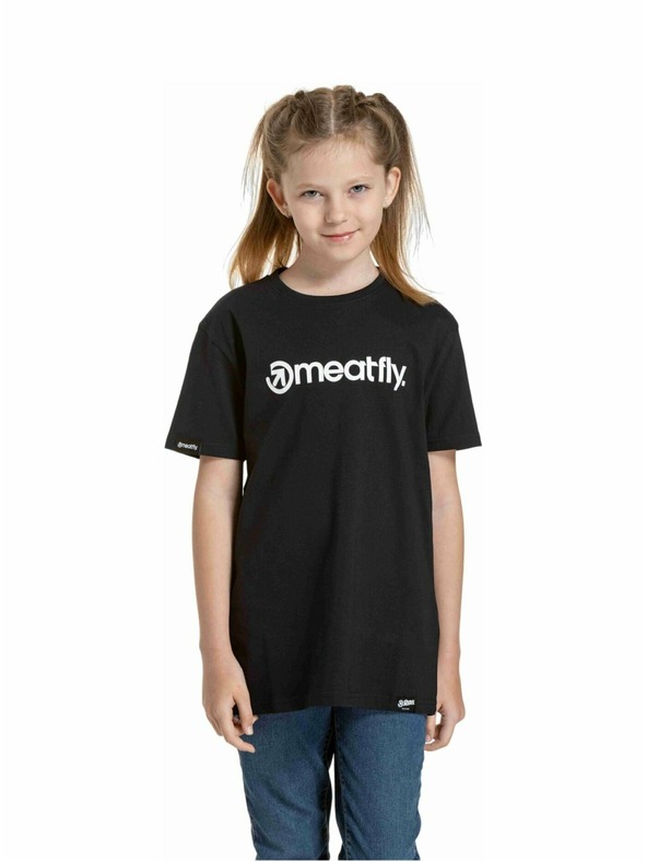 Meatfly Meatfly детска тениска Bart Черна | Черна | Размер 146 | 100% памук