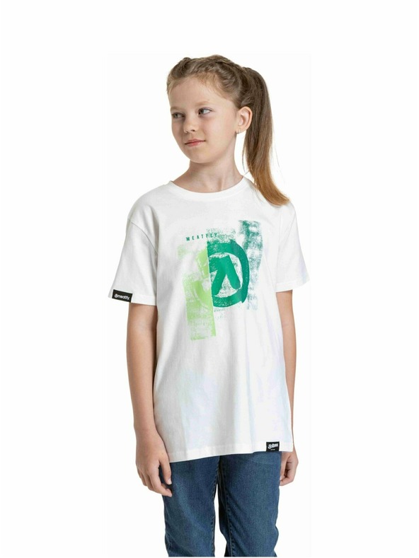 Meatfly Meatfly детска тениска Artee Бяла | Бяла | Размер