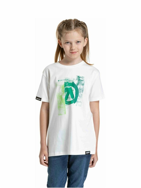 Meatfly Meatfly детска тениска Artee Бяла | Бяла | Размер