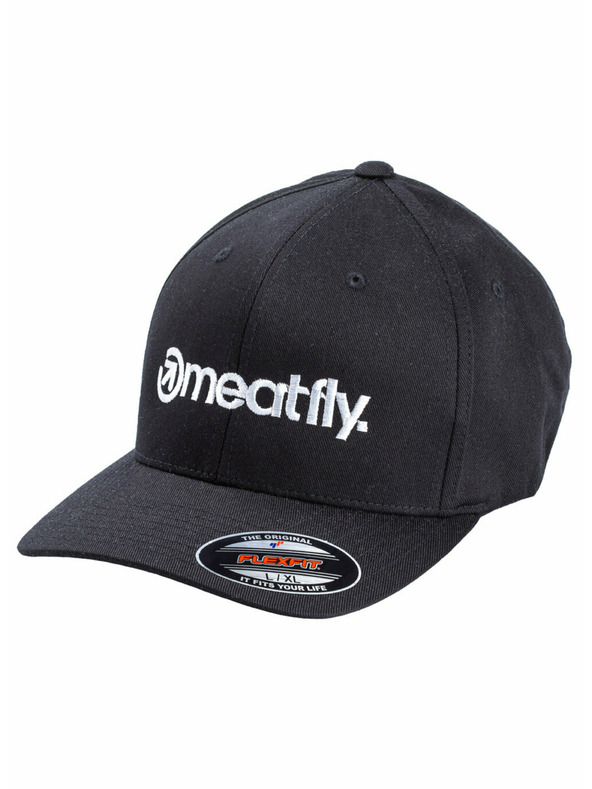 Meatfly Meatfly Brand Flexfit Black | Черна | Размер