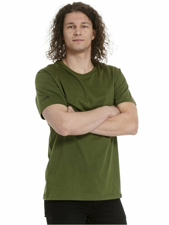 Meatfly Meatfly опаковка мъжки тениски Basic Multipack Charcoal Heather/Olive/Navy Heather | Сива | Размер