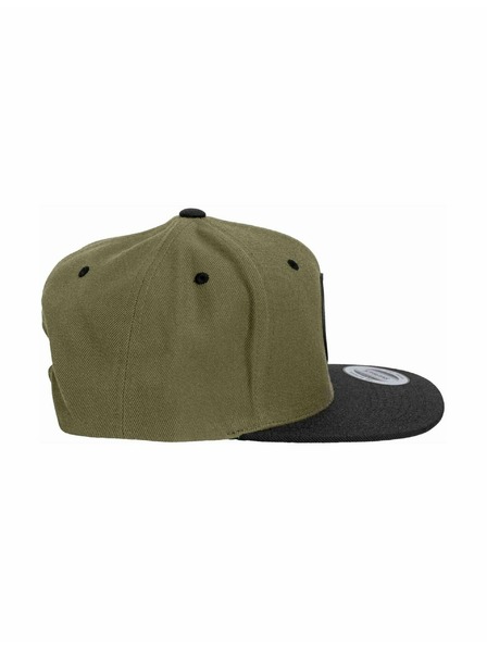 Meatfly Meatfly шапка с козирка Flanker Snapback Red Mountain/Olive/Black