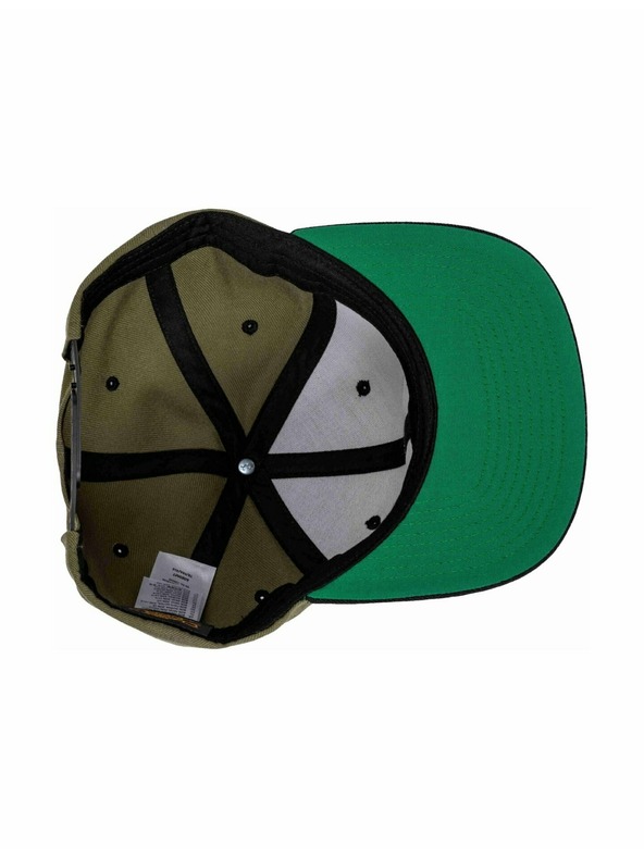 Meatfly Meatfly шапка с козирка Flanker Snapback Red Mountain/Olive/Black