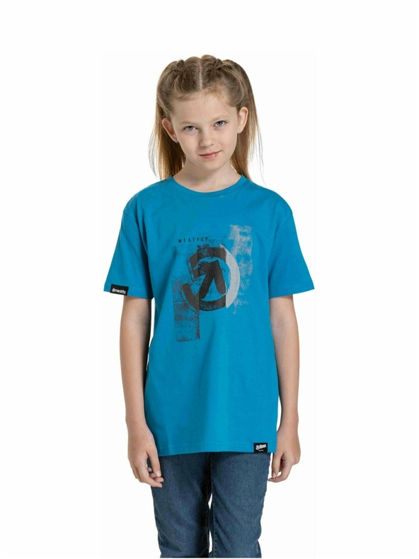 Meatfly Meatfly детска тениска Artee Funky Blue | Синя | Размер 158 | 100% памук