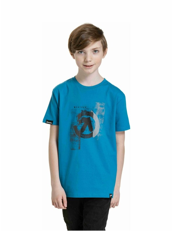 Meatfly Meatfly детска тениска Artee Funky Blue | Синя | Размер 158 | 100% памук
