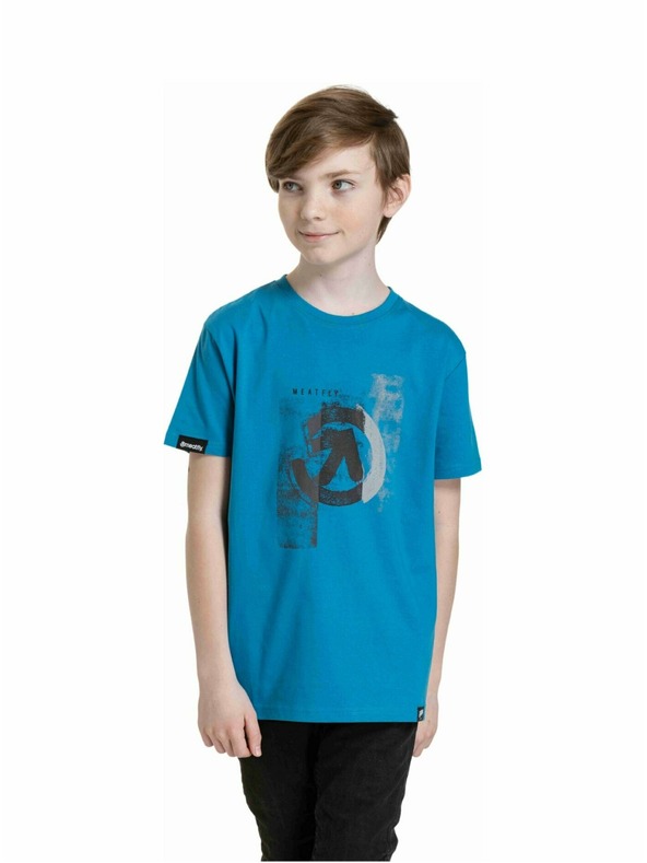 Meatfly Meatfly детска тениска Artee Funky Blue | Синя | Размер 158 | 100% памук