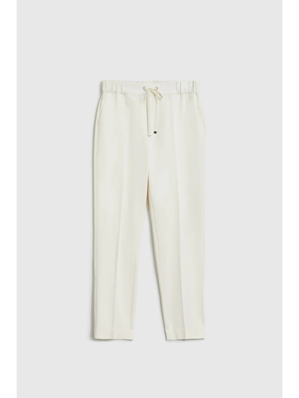 Moodo Панталони със набори белі Moodo