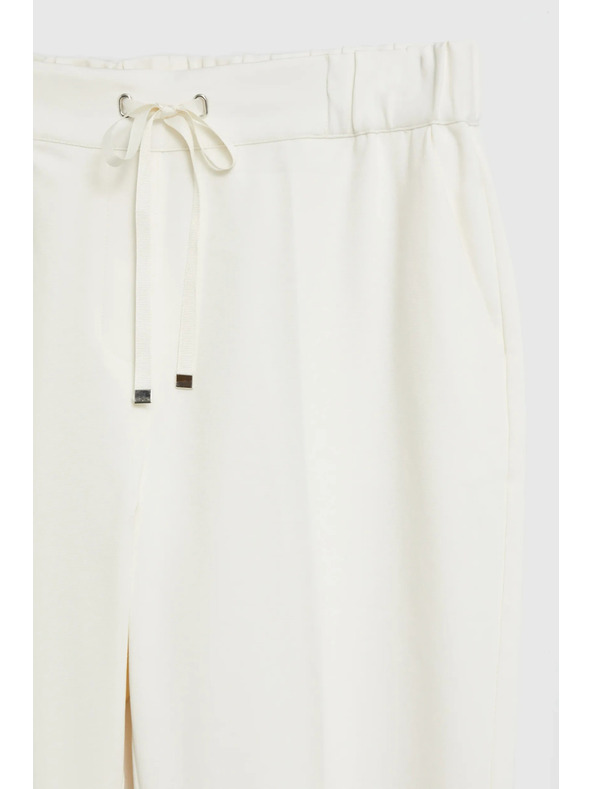 Moodo Панталони със набори белі Moodo