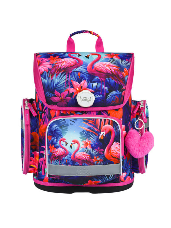 BAAGL  BAAGL SET 5 Ergo Фламинго: портфейл, пенал, торба, престилка, портмоне