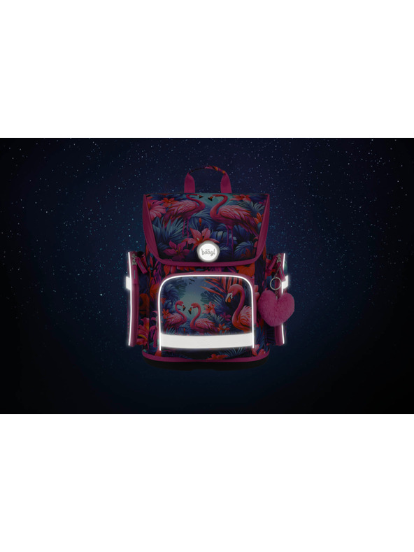 BAAGL  BAAGL SET 5 Ergo Фламинго: портфейл, пенал, торба, престилка, портмоне