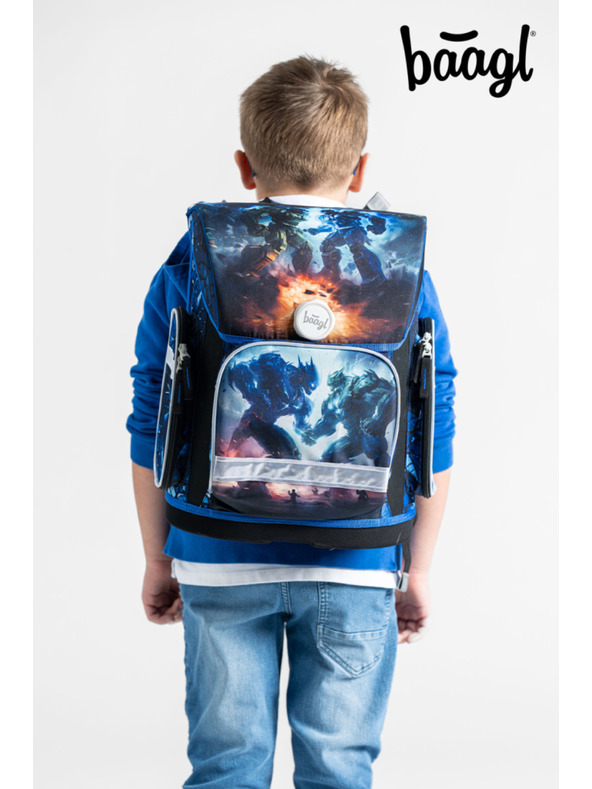 BAAGL  BAAGL SET 5 Ergo Робота: портфейл, пенал, торба, престилка, портмоне