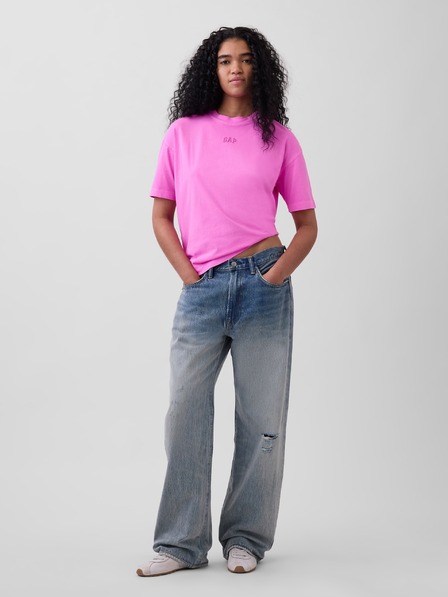 GAP Oversize тениска с лого VintageSoft GAP