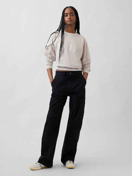 GAP Овърсайз суитчър с логото на GAP