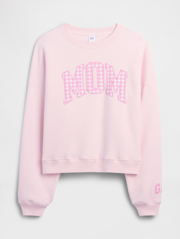 GAP Oversize суитшърт с лого Mom GAP