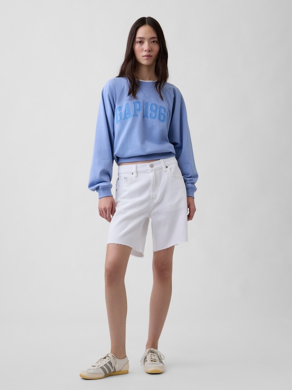 GAP Овърсайз суитчър с логото на GAP