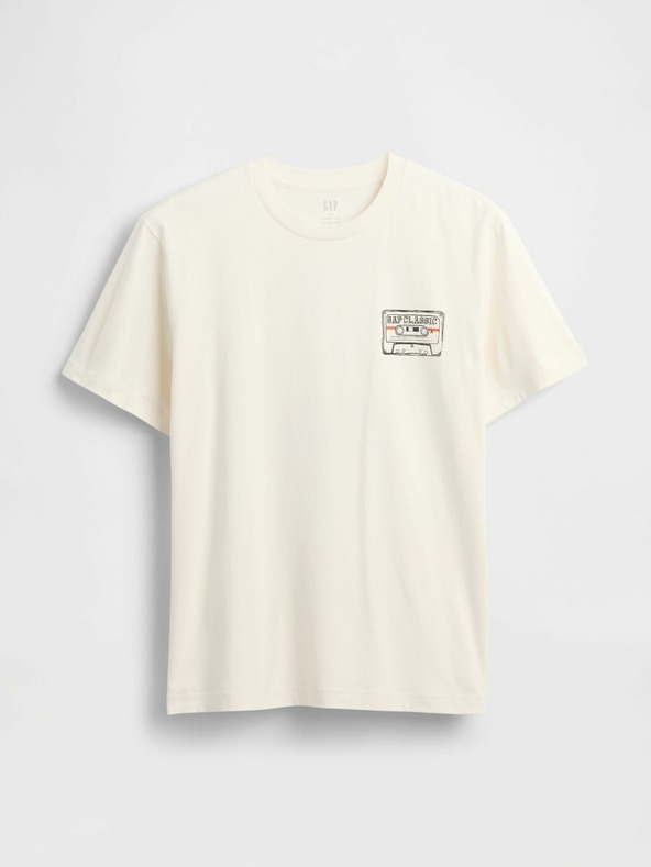 GAP Тениска с печат Everyday Soft GAP