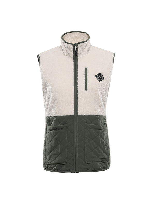 ALPINE PRO Дамска топла жилетка ALPINE PRO OFESA moonbeam