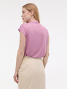 Orsay Светловиолетова дамска тениска с къс ръкав ORSAY