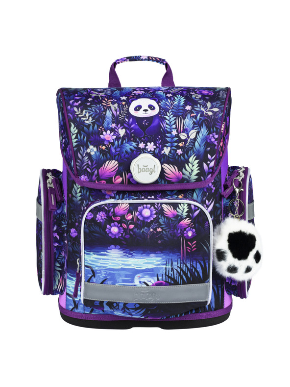 BAAGL  BAAGL SET 5 Ergo Jungle Панда: портфейл, пенал, торбичка, престилка, портмоне