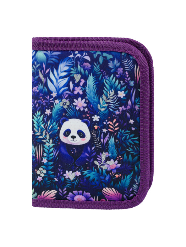 BAAGL  BAAGL SET 5 Ergo Jungle Панда: портфейл, пенал, торбичка, престилка, портмоне