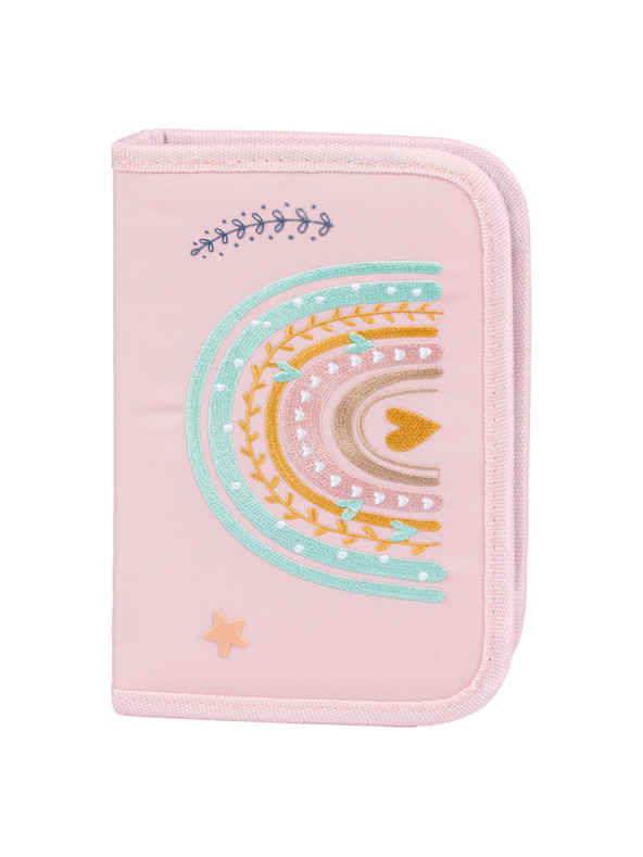 BAAGL  BAAGL SET 5 Zippy Дъга розов: портфейл, пенал, торбичка, престилка, портмоне