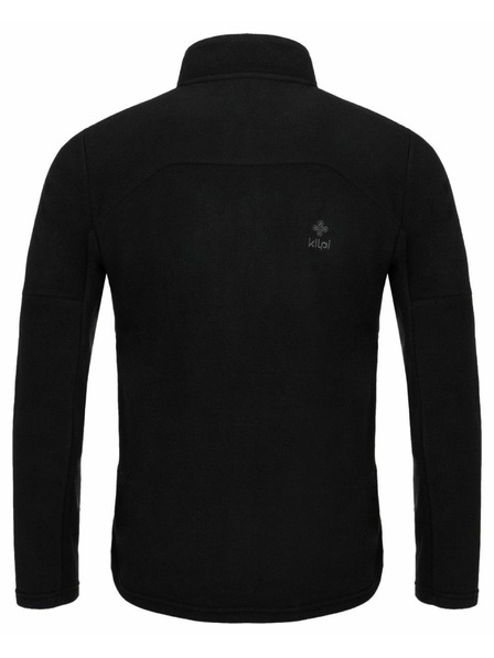 Kilpi Черно мъжко поларено яке с качулка Kilpi Glander-M