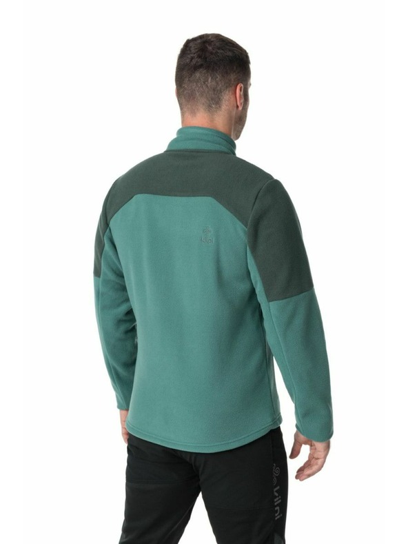 Kilpi Черно мъжко поларено яке с качулка Kilpi Glander-M