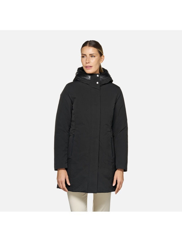 Geox Черно дамско яке Geox Spherica