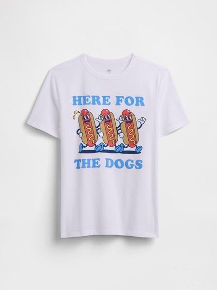 GAP Бебешка тениска с щампа Gap