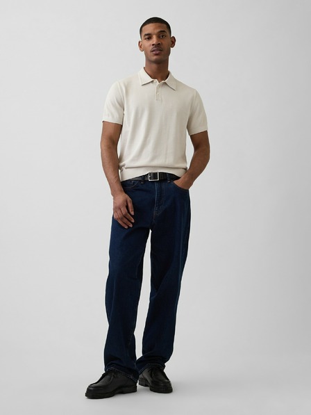 GAP Polo пуловер с къс ръкав GAP