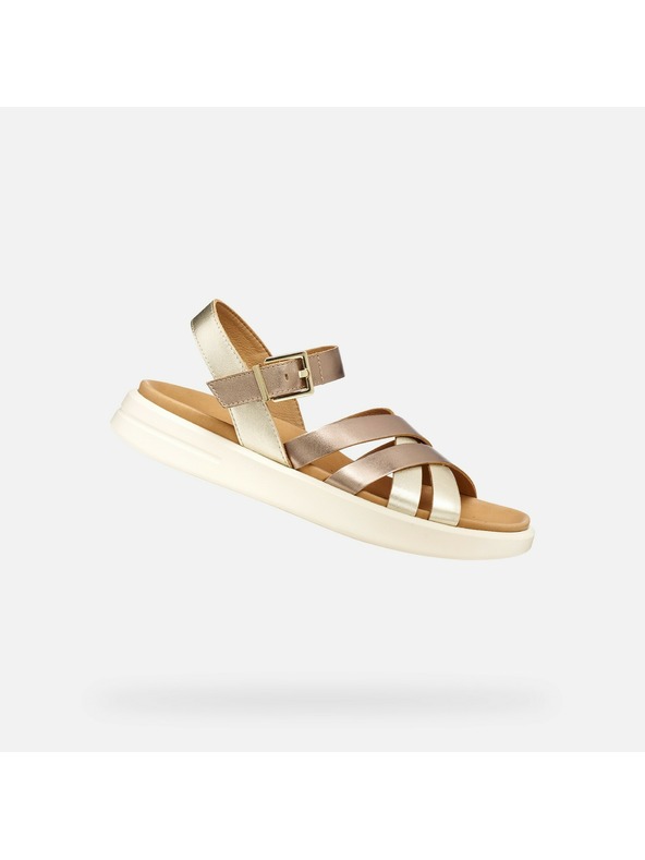 Geox Бежови дамски сандали Geox Xand 2S