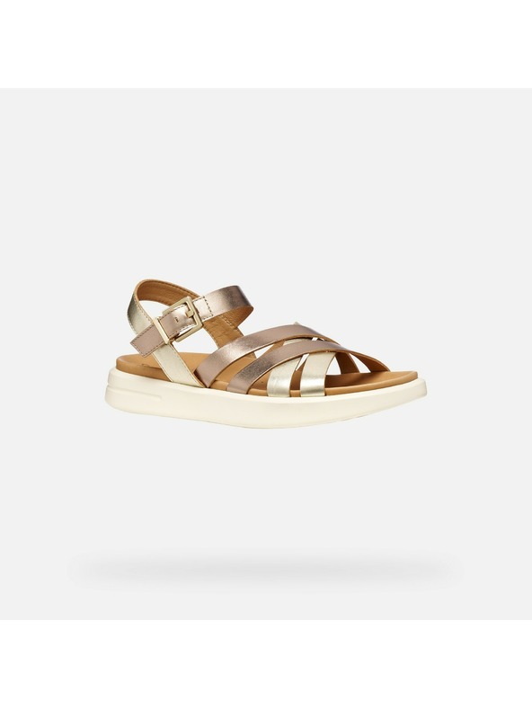 Geox Бежови дамски сандали Geox Xand 2S