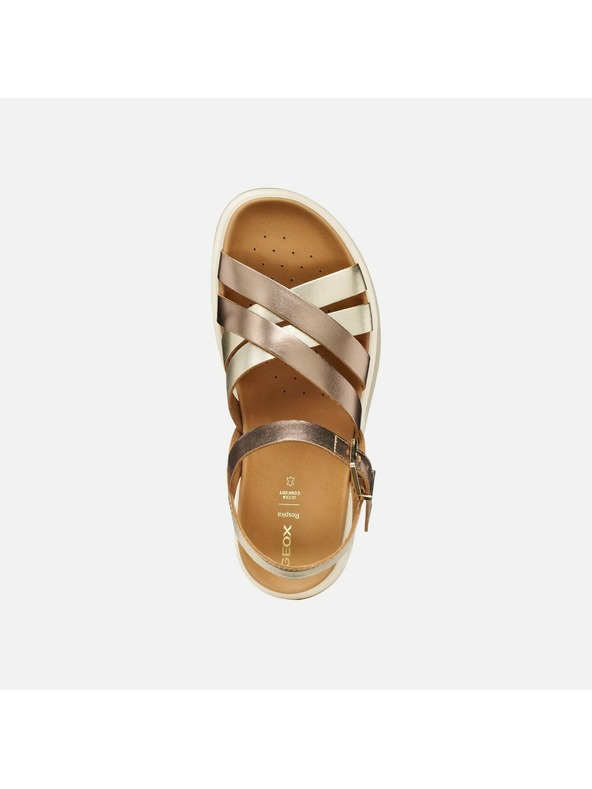 Geox Бежови дамски сандали Geox Xand 2S