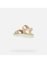 Geox Светлорозови детски сандали Geox Sandal Costarei